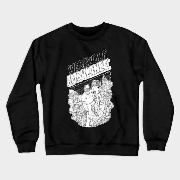 The New Shirt! Crewneck Sweatshirt by WerewolfAmbulance